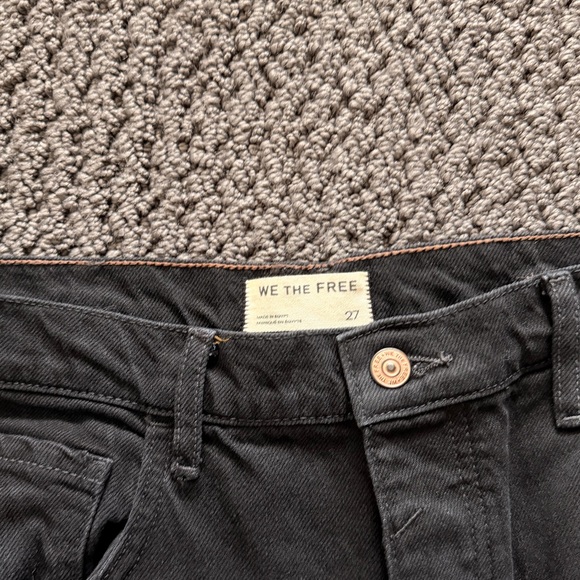 We The Free Barrel Jeans (High-Waisted) - Black - Picture 2 of 2